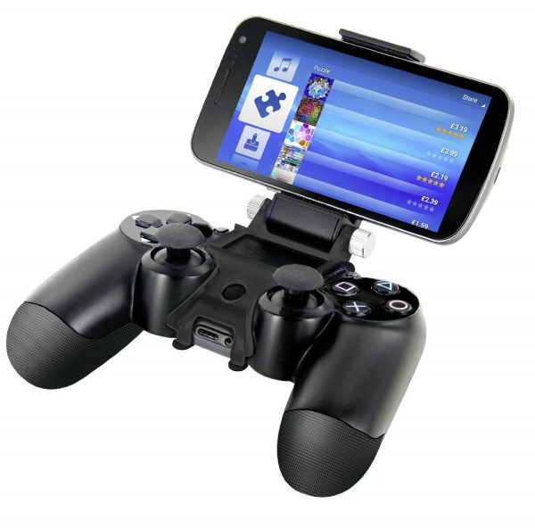 پایه نگه دارنده گوشی موبایل برای اتصال به دسته PS4 سامسونگ ، هواووی ، ال جی ، اچ تی سی Samsung , huawee , LG , htc(8)