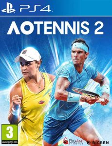 نصب بازی پلی استیشن 4 AO Tennis 2