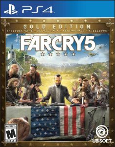 نصب بازی پلی استیشن 4 Far Cry 5 Gold Edition